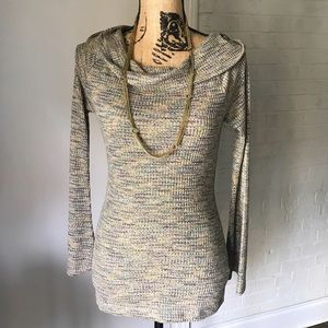 *CLOSET CLEAN OUT!* XS Gray, Green/Yellow Sweater
